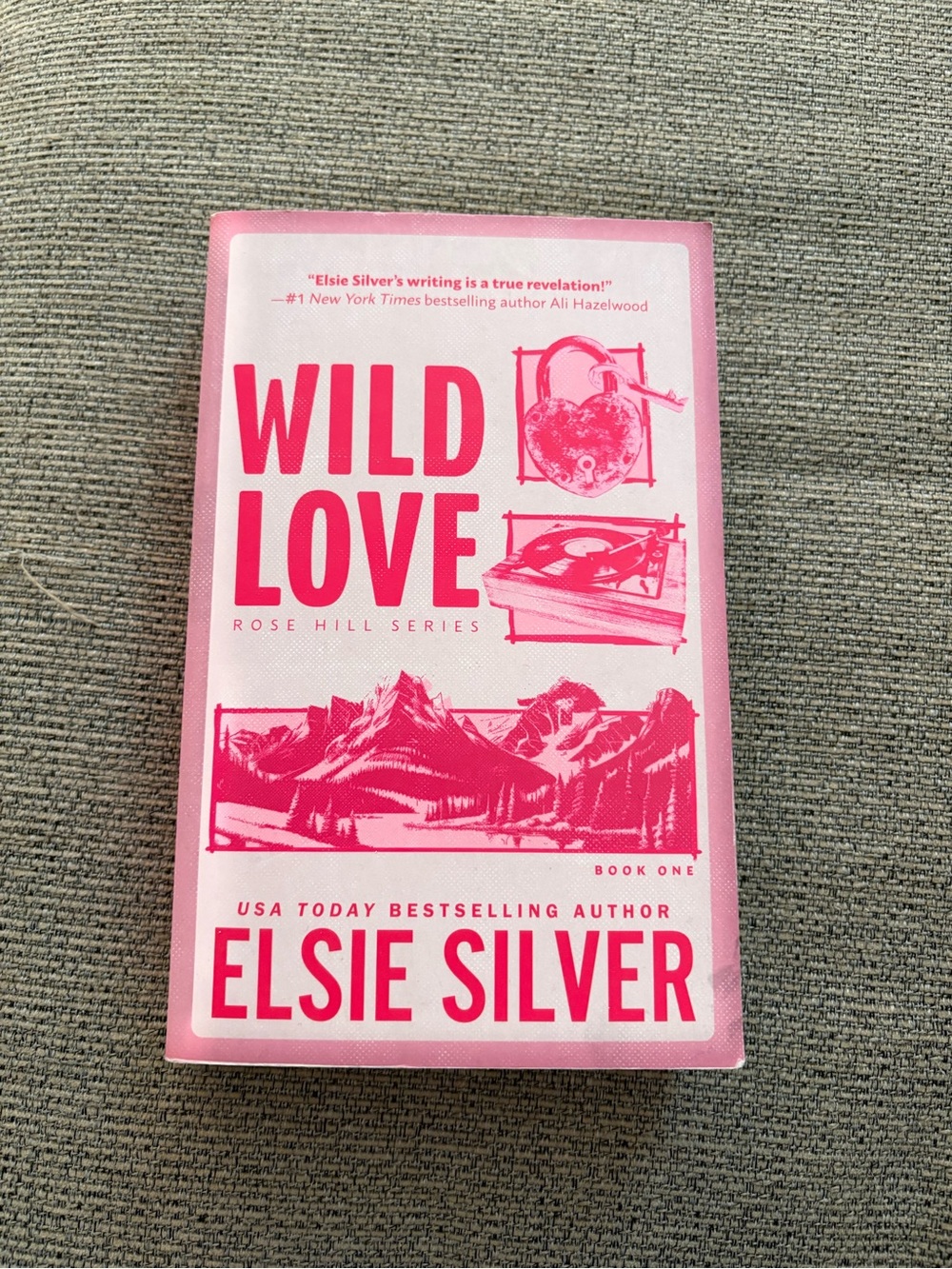 Wild Love by Elsie Silver - Pink Cover Romance Novel